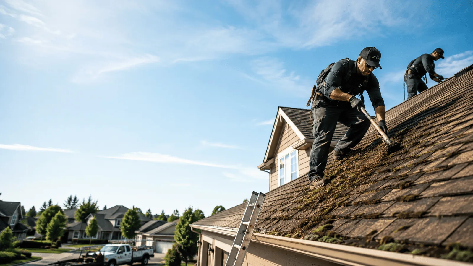 Roof Moss Removal in Northford, CT near me